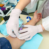 サラヤ ニトリルグローブエクステンド白 Mサイズ 白ホワイトパウダーフリー手袋医療病院 50947 1箱(1個(200枚入)x10)（直送品）