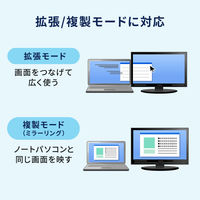 サンワサプライ USB TypeーC ドッキングステーション USBー5TCHHPS22BK 1個