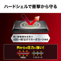 サンワサプライ ハードシェルPCインナーケース（13インチ） INーHD1301BK 1個