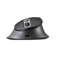 サンワサプライ 静音ワイヤレスエルゴノミクスコンボマウス MAーEWBBS528MBK 1個