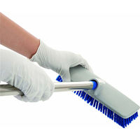 山崎産業 HG デッキブラシ180 BL CL678-180U-MB-BL 1ケース(10個)（直送品）