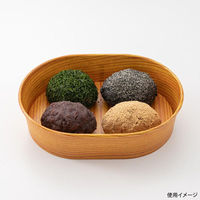 東洋アルミエコープロダクツ 耐熱ペーパーカップ K9161C 楕円型 ワッパ 1ケース(600個(100個×6))（直送品）