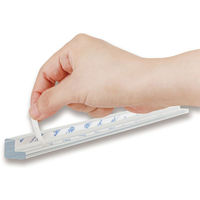 アスカ 筆記具 机の落下防止バー 直角タイプ 6本入り SF02 1点（直送品）