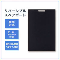 アスカ ブラックボード 転倒防止リバーシブル M BB035 1ケース(5個)（直送品）