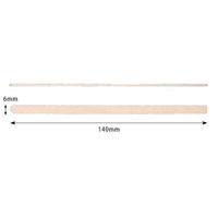 ホウケン産業 マドラー 木製 ウッドマドラー140 バラ 605562 1ケース(10000個(200個×50))（直送品）