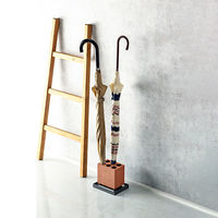 karari（カラリ） 珪藻土 アンブレラスタンド 6本ストレート ブラウン 傘立て 1個 アネスティカンパニー