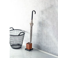 karari（カラリ） 珪藻土 アンブレラスタンド 4本ストレート ブラウン 傘立て 1個 アネスティカンパニー