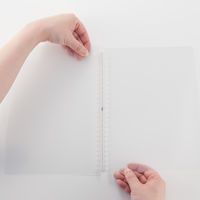 無印良品 リフィルノート 本体 ポリプロピレン表紙 Ｂ５ ２６穴 良品計画