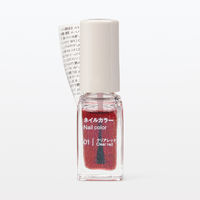 無印良品 ネイルカラー ５ｍＬ クリアレッド 良品計画
