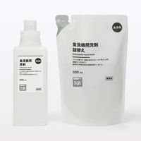 無印良品 食洗機用洗剤 詰替え ５００ｍＬ 1セット（1個×2） 良品計画