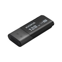 KIOXIA(キオクシア) 128GB USBメモリ キャップ式 USB3.2 KUC-3A128GK ブラック 旧東芝メモリ