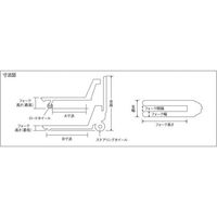 中西金属工業 コレック NE型ハンドパレットトラック 1000kg NE10-48 1台 688-3952（直送品）