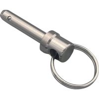 東京パーツセンター ラクテム ボールロックピン ショートタイプ φ6ー25 LPSS6-25 1個 689-3521（直送品）