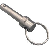 東京パーツセンター ラクテム ボールロックピン ショートタイプ φ10ー10 LPSS10-10 1個 689-3510（直送品）