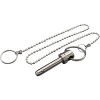 東京パーツセンター ラクテム ボールロックピン 脱落防止チェーン付 φ8ー20 LPSSC8-20 1個 689-3476（直送品）