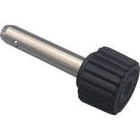 東京パーツセンター ラクテム ボールロックピン ショートノブタイプ φ6ー30 LPSSN6-30 1個 689-3499（直送品）