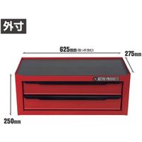 ワールドツール アストロプロダクツ AP ミドルチェストマットレッド MC196 2003000011968 1台 684-7657（直送品）