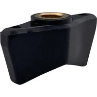 東京パーツセンター ラクテム ナイロン蝶ナット 黒 M4 BNNB4 1個 680-1288（直送品）