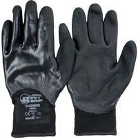 ウインセス WINCESS ニトリル背抜き手袋 耐油 フルコート 防寒タイプ LL (5双入) NKX970-LL-5P 1袋(5双)（直送品）