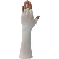 ウインセス WINCESS キュプラグローブ インナー 5本指切り ロング仕様 (25双入) WS-6500-D5LG 1袋(25双)（直送品）