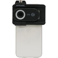 浅沼商会 APEXEL スマホ顕微鏡 APLーMS200 1個 686-7655（直送品）