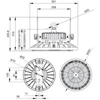 セフティー LED投光器 クロマル 工事用 水銀灯1000W相当 IP65/IK08取得 耐塩仕様 SB200-FS 1個(1台)（直送品）