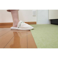 サンコー キッチンマット90×240cm グリーン KH-85 1枚（わけあり品）