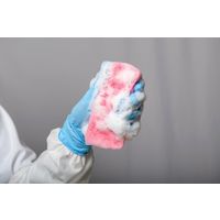 キッチンスポンジ 泡立ちますポンジ 抗菌 ピンク 日本製 1セット（1個×5）丸善化工