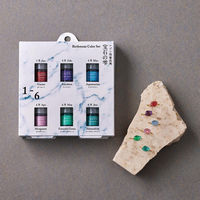 パジコ レジン専用着色剤 宝石の雫バースストーンカラーセット[1-6] 日本製 PDC403376 1袋