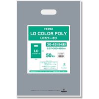 シモジマ LDカラーポリ30ー45(B4用) シルバー表記入 006640052 1袋(50枚)