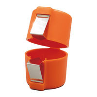 ファイン エッグオープナー 卵割り器 パカッと生たまご オレンジ FINー1156 1個