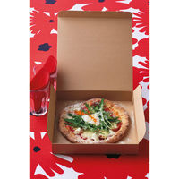 ピザボックス 未晒し M 1袋（25枚入）（わけあり品）