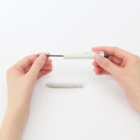 無印良品 替芯 書き味なめらかな油性ボールペン ０．３８ｍｍ 黒 1セット（1本×4） 良品計画