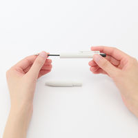 無印良品 替芯 書き味なめらかな油性ボールペン ０．７ｍｍ 黒 1セット（1本×4） 良品計画