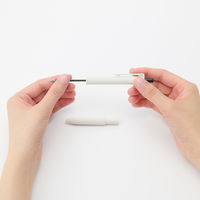 無印良品 替芯 書き味なめらかな油性ボールペン ０．５ｍｍ 黒 1セット（1本×4） 良品計画