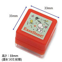 こどものかお スヌーピー浸透印スタンプ3個組B 4110554 1セット(3個組)×2（直送品）