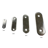 浅野金属工業 パッドアイ用裏板/6 AK16081 1個（直送品）