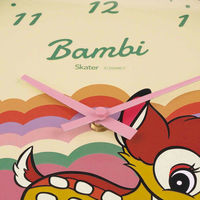 スケーター 掛け時計 レトロ ディズニー レトロバンビ 416004 1個（直送品）