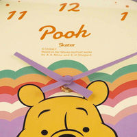 スケーター 掛け時計 レトロ ディズニー レトロプーさん 416008 1個（直送品）