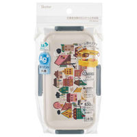 スケーター お弁当箱 抗菌ふわっと弁当箱 1段 530ml ハッピーゴーラッキー 431542 1個（直送品）