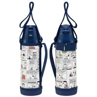 スケーター 水筒 990ml ダイレクトステンボトル キャラクター 保冷 ピーナッツコミック 438565 1個（直送品）