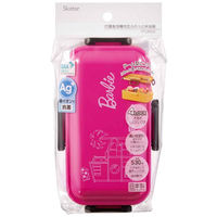 スケーター お弁当箱 抗菌ふわっと弁当箱 1段 530ml バービー 441814 1個（直送品）