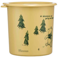 スケーター 保存容器 1L ワンタッチシール容器Lキャラクター くまのプーさん 443769 1個（直送品）