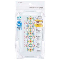 スケーター お弁当箱 抗菌ふわっと弁当箱 1段 530ml 天平文様 薄紅 445413 1個（直送品）