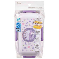 スケーター お弁当箱 抗菌ふわっと弁当箱 1段 530ml KUフラワーリース 445953 1個（直送品）