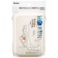 スケーター 弁当箱 抗菌入子式シール容器 3個セット プーCafe 448018 1個（直送品）