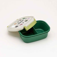 スケーター 弁当箱 1段 550ml ラク軽弁当箱 M マイクラエクスプローラー 454516 1個（直送品）