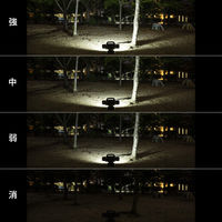 サンワサプライ  高輝度LED投光器（充電式） LED-FL1BK（直送品）