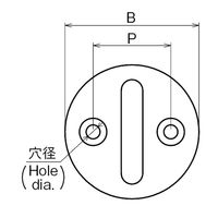 浅野金属工業 ラウンドアイ/6 AK3216 1セット(10個)（直送品）