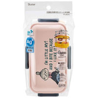 スケーター 弁当箱 1段 530ml 抗菌 ふわっと キャラクター リトルミイピンク 434883 1個（直送品）